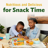 del monte fruit cup snacks, family pack, no sugar added, 12-pack, 4 oz variety pack