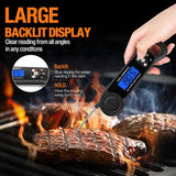 Meat Thermometer Digital, Instant Read Food Thermometer for Cooking, Grilling, Baking, Frying & Candy Making, Essentials Kitchen Gadgets Accessory, Gifts for Men Women Dad Mom Birthday