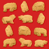 Barnum's Original Animal Crackers, 10 Snack Packs, 1 oz, Circus-Themed, Kids' Snacks, Calcium-Rich