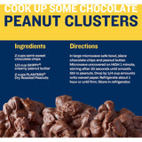 Planters salted peanuts, 16oz dry roasted party snacks with plant-based protein, 1 jar