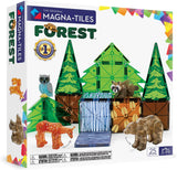 MAGNA-TILES Forest Animals 25-Piece Magnetic Construction Set, The ORIGINAL Magnetic Building Brand