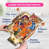 smartivity diy pinball machine for kids 8-14 years old, global award winning arcade game, stem toy for boys & girls
