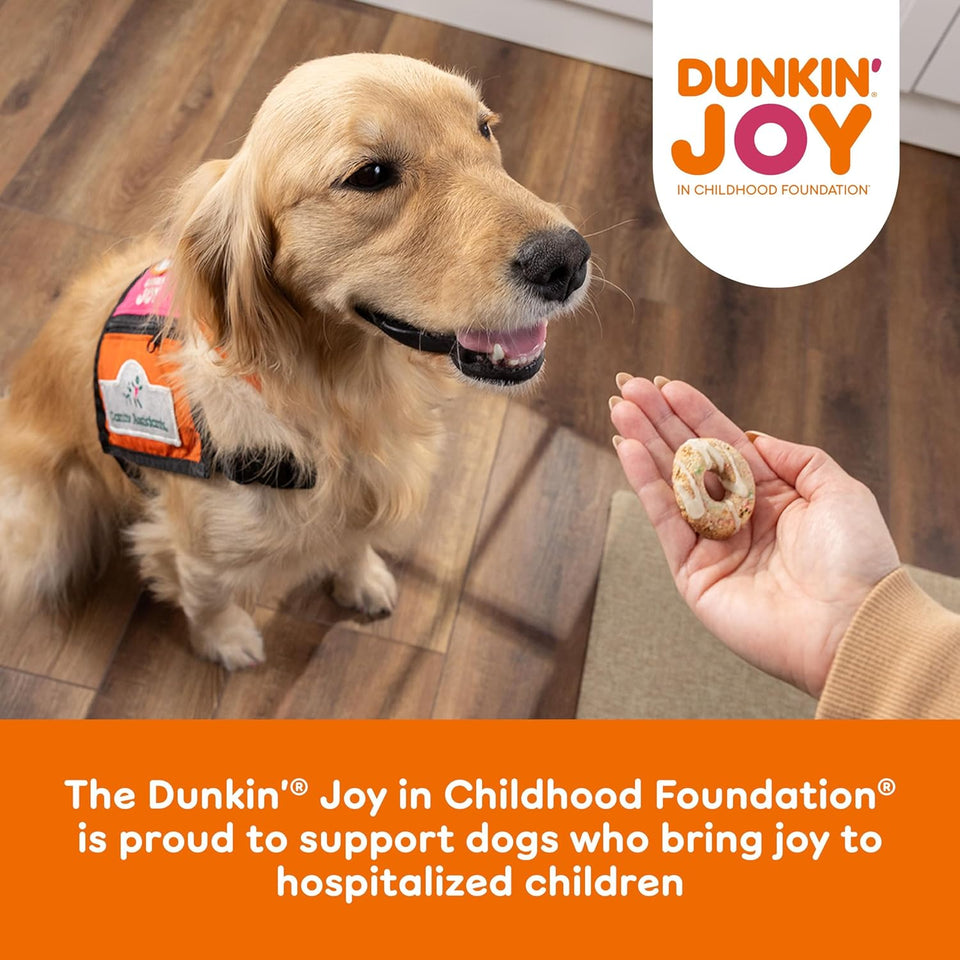 Milk-Bone Dunkin' Vanilla Glaze Flavor Dog Biscuits with Other Natural Flavors, 8 oz Bag