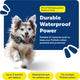 PetSafe Rfa-67d-11 Dog Collar Batteries Waterproof Lithium Metal 2-Pack 6V Replacement for PetSafe Systems