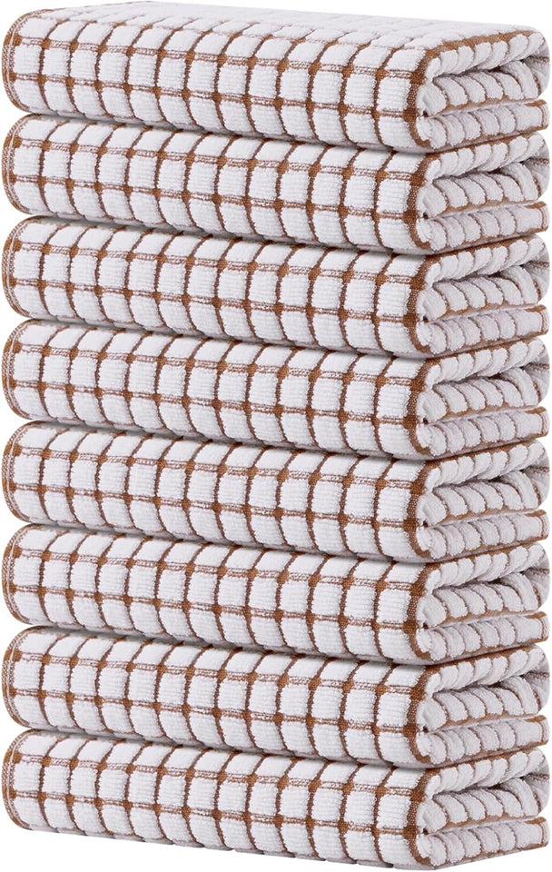 kitinjoy-cotton-8-pack-terry-kitchen-dish-cloths-absorbent-dish-rags-quick-drying