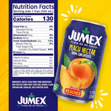 Jumex Peach Juice Nectar - Peach Nectar Made with Fresh Fruit Puree - Fruit Juice Concentrate for Smoothie Mix, Cocktail Mixers & Kids Drinks & Beverages - 11.3oz, 1 Pack Canned Drink