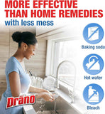 Drano Balance 32 Fl Oz Non-Corrosive Drain Clog Remover and Cleaner for All Pipes and Septic Tanks