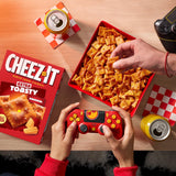 Cheez-It Extra Toasty Baked Snack Crackers, 21oz Box, Family Size, Lunch Snacks, 100% Real Cheese