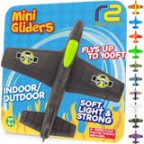 Foam Airplanes - Easter Basket Stuffers for Kids All Ages 4 5 6 7 8 9 10 Year Old - Best Toy Gift - Boy Toys Basket Stuffer Gifts - Fun Easter Gifts for Boys & Girls Party Favors - Air Plane Gift Idea
