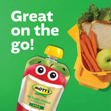 motts no sugar added applesauce variety pack, 4 flavors - apple, strawberry, cinnamon & blueberry, made from real fruit, 20 pack