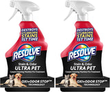 Resolve Ultra Pet Carpet Cleaner Spray – for Removal of Pet Stains & Odors, 32oz