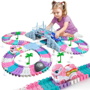 Car Toys for Kid 4-6, 194 PCS Race Car Track for Kids Ages 4-8, Monster Truck 2+ Year Old Birthday Gift Toddler Cars Toy for 3+ Year Old Girl Boy
