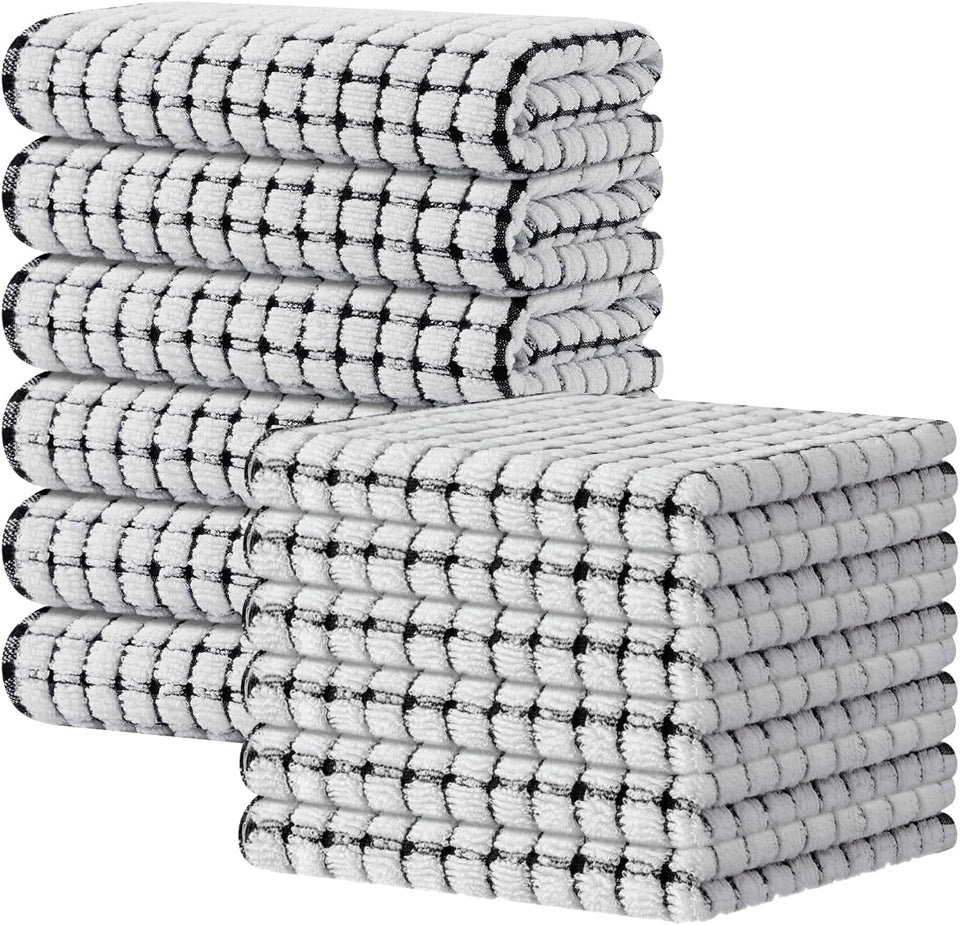 kitinjoy-cotton-8-pack-terry-kitchen-dish-cloths-absorbent-dish-rags-quick-drying