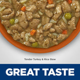 Hills science diet adult 1-6 sensitive stomach & sensitive skin dog food, 12.5 oz tender turkey & rice stew in gravy, 12-pack