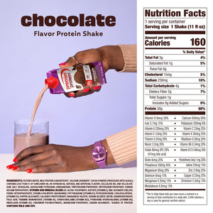 Premier Protein Shake, Chocolate, 30g Protein, No Added Sugar, 24 Vitamins & Minerals to Support Immune Health, 11 fl oz, 12 Pack