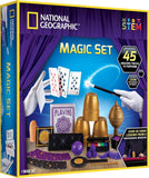 National Geographic Kids Magic Set - 45 Magic Tricks for Kids to Perform with Step-by-Step Video Instructions for Each Trick Provided by a Professional Magician, Toys for Boys and Girls