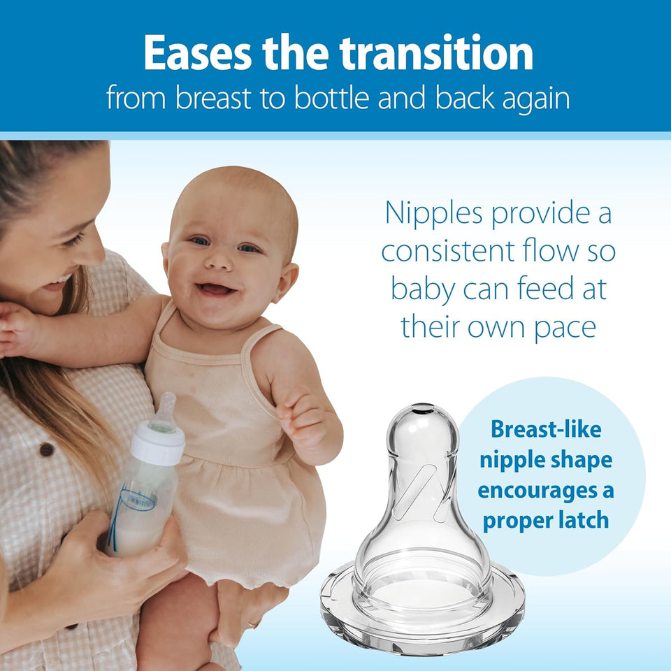 Dr. Brown's Anti-Colic Options + Narrow Bottle to Sippy Gift Set with Soft Silicone Sippy Spout, Removable Silicone Handles, Travel Cap and Bottle Brush (Packaging/Brush Color May Vary)