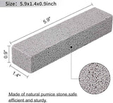 HongWay 10 Pack Pumice Stone for Cleaning, Heavy Duty Strong Pumice Cleaning Bar for Bathtubs, Kitchen Sink, Grill, Household
