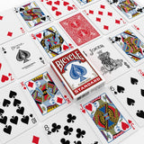 Bicycle Standard Playing Cards, Standard Poker Size Deck of Cards, Red & Blue (2 Pack), Classic Cards for Poker, Blackjack, Family Game Night & Card Games, Fun for All Ages