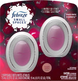 Febreze Bathroom Air Freshener, Odor-Fighting, Plug In Alternative, Air Fresheners for Home, Bathroom, & Kitchen, Closet Air Fresheners, Pet & Litter Box Odor Fighter, Refresh & Energize Scent, 4ct