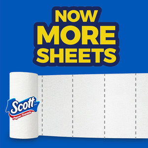 Scott Choose-A-Sheet Paper Towels: Reliable Absorbency for Everyday Kitchen Cleanup in a Bulk 12-Roll Pack