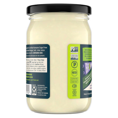 Sir Kensington's Mayonnaise Avocado Oil Mayo Keto Diet & Paleo Diet Certified Gluten Free & Non-GMO Project Verified Condiment 12 oz