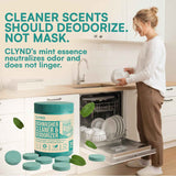 Dishwasher Cleaner and Deodorizer Tablets - 24 Pack Deep Clean Dishwasher Cleaning Tablets, Heavy Duty Streak-free Shine Dish Washer Cleaner, Natural Descaler and Odor Eliminator 12 Month Supply
