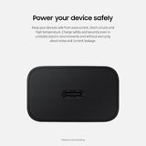 Samsung 15W Wall Charger Type C Only (Cable not Included), Black