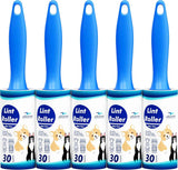Extra Sticky Lint Roller, Mega Value Set 400 Sheets for Pet Hair Removal, Dog and Cat Lint Remover for Clothes, Furniture, Carpet