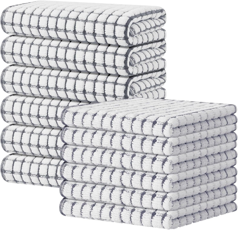 kitinjoy-cotton-8-pack-terry-kitchen-dish-cloths-absorbent-dish-rags-quick-drying