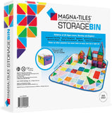 MAGNA-TILES Storage Bin & Interactive Play-Mat, The Original Magnetic Building Brand