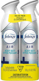 Febreze Air Mist Air Freshener Spray, Odor-Fighting Room Spray, Air Fresheners for Home and Bathroom and Kitchen, Aerosol Can, Linen & Sky Scent, 8.8oz (Pack of 2)