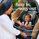 Graco Turn2Me 3-in-1 Rotating Convertible Car Seat, Manchester, Rear-Facing Rotation, Forward-Facing Mode, Highback Booster Up to 100 lbs, Adjustable Headrest & Harness, Steel Reinforced Frame