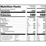 rxbar mini protein bars, 7.3oz box, 8 count, variety pack, peanut butter chocolate and chocolate sea salt
