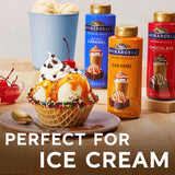 Ghirardelli Sea Salt Caramel dessert sauce 16 oz bottle for desserts and drinks