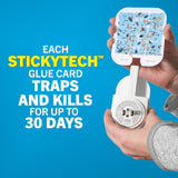 Safer Home SH503 Trap Refill Pack of Glue Cards for SH502 Indoor Fly Trap, Official Safer Home Refills with StickyTech Glue Card Technology, 3 Count (Pack of 1)