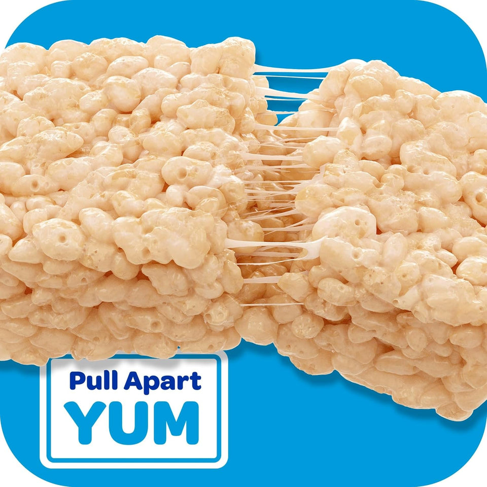 Rice Krispies Treats Crispy Marshmallow Squares, Kids Snacks, Snack Bars, Original, 31.2oz Box (40 Bars)