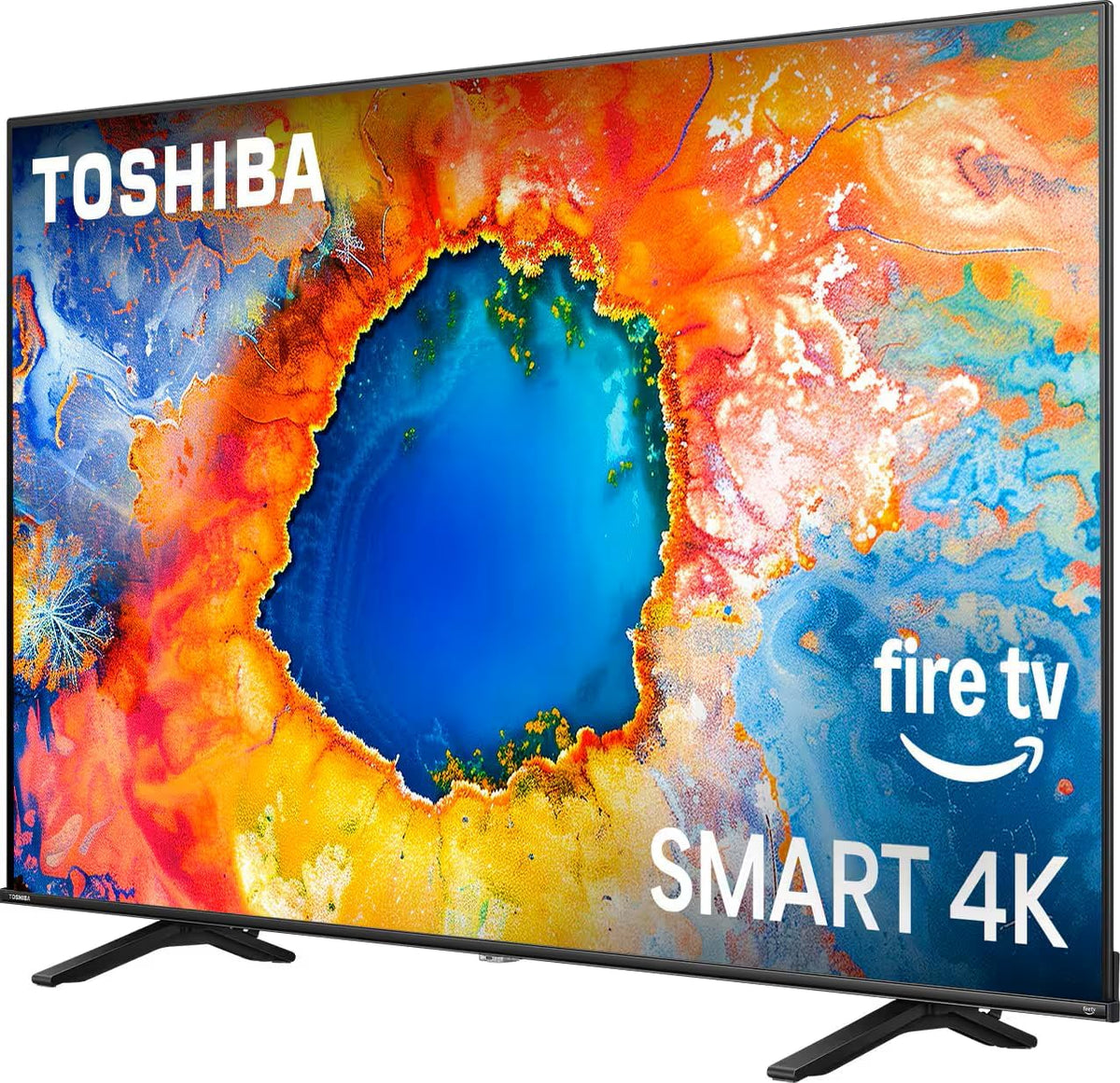 TOSHIBA 50" Class C350 Series LED 4K UHD Smart Fire TV, Voice Remote with Alexa, Stream Live TV Without Cable