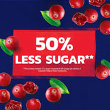 Ocean Spray Craisins 50% Less Sugar Dried Cranberries, 20 Oz Resealable Value Pack Pouch