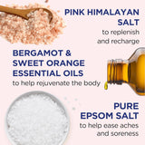 Dr Teal's Epsom Salt Magnesium Soak, Restore & Replenish with Pink Himalayan Salt, 3 lbs
