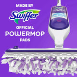 swiffer powermop multi-surface mopping pad refills for floor cleaning, 11-count, convenient cleaning solution