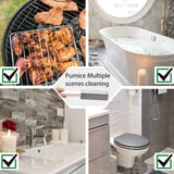 2-pack Extra Long Handle Pumice Stone Toilet Cleaner for Removing Bowl Rings Pool Bathroom