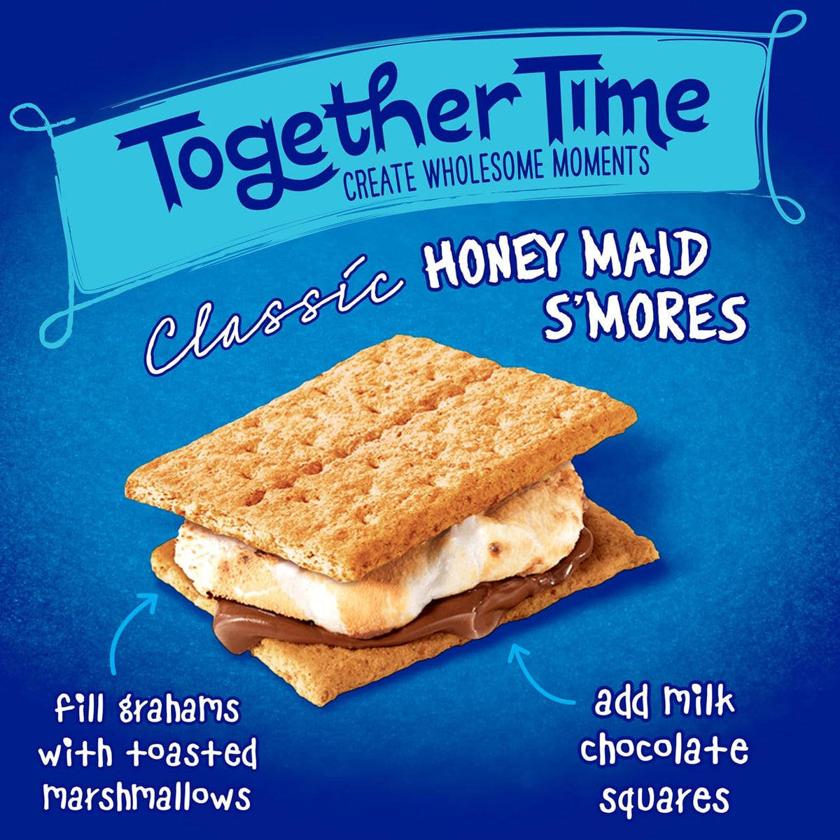 HONEY MAID Graham Crackers, Lunch Snacks, Party Size, 28.8 oz