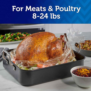 Reynolds Kitchens Turkey Size Oven Bags, 2-count, up to 24 pounds capacity, BPA-free, oven-safe to 400°F