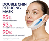 Stylia V Line Lifting Collagen Mask - Lift, Firm & Contour Jawline - Tightening Double Chin Strap with Hyaluronic Acid & Aloe - Neck Tightening and Lifting Mask - Jawline Shaper Face Lift Tape (10PC)