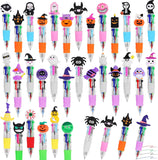 cZWZ 20Pcs Mini Multicolor Pens 4-in-1 Cute Ballpoint Pens for Kids Birthday Party Favors Gifts Teacher Supplies