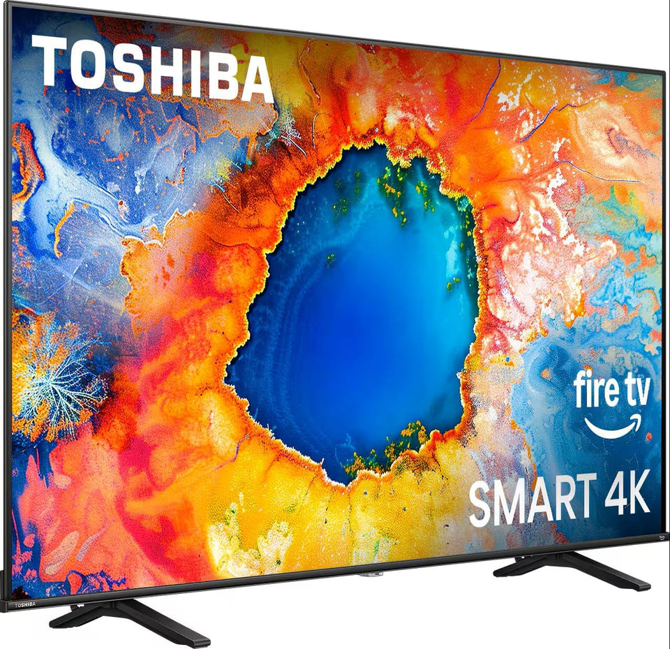 TOSHIBA 50" Class C350 Series LED 4K UHD Smart Fire TV, Voice Remote with Alexa, Stream Live TV Without Cable