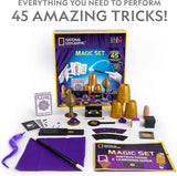 National Geographic Kids Magic Set with 45 Tricks and Video Instructions for Step-by-Step Learning