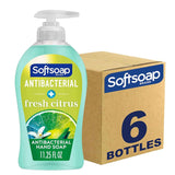 Softsoap Antibacterial Liquid Hand Soap, Kitchen Fresh Hand Soap, 11.25 Fl Oz (Pack of 6)