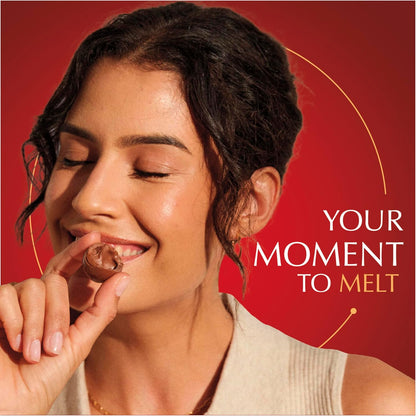 Lindt LINDOR Milk Chocolate Candy Truffles, Milk Chocolate with Melting Truffle Center, 15.2 oz. Bag